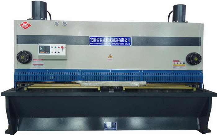 AHYW Yawei 16mm carbon steel plate guillotine cutting shears china
