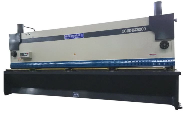 AHYW Yawei 16mm mild steel plate 6m CNC VR Guillotine shears china factory