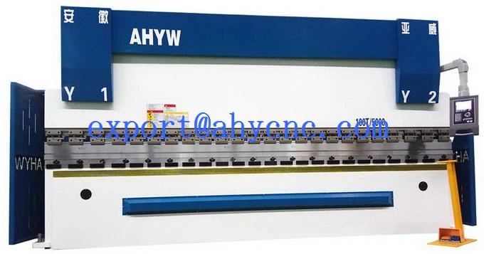 AHYW Yawei CNC 5M ohýbačka kovov 4 osi