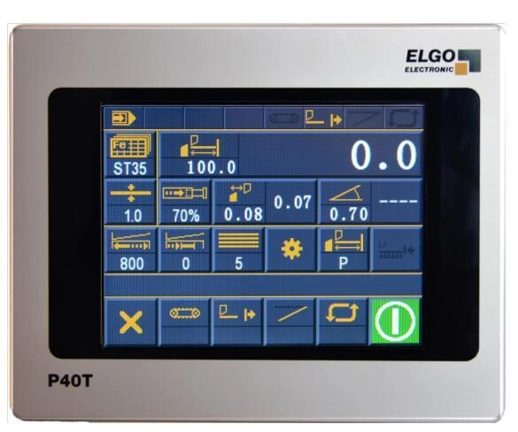 Germany Elgo P40 T touch screen hydraulic sheet Metal Shears controller AHYW Yawei china